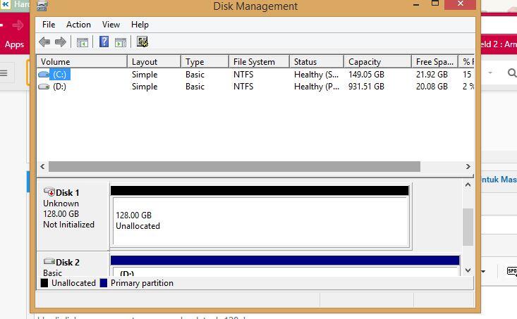 WTA Hardisk ga kedetect?