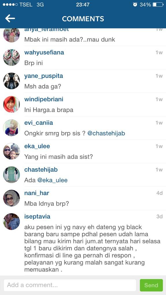 SUCIHIJAB / SUCHIHIJAB / CHASTEHIJAB PENIPU BERKEDOK JUALAN HIJAB DI IG!!!