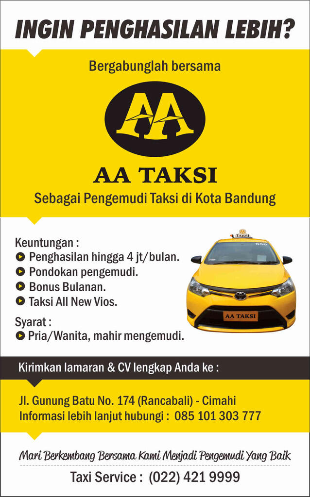 Lowongan Kerja Part Time Untuk Mahasiswa Bandung - Info ...