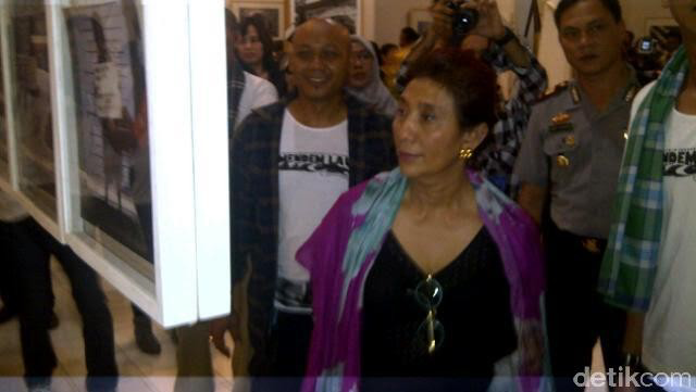 Menteri Susi Nonton Ludruk "Susi Duyung" di Yogyakarta