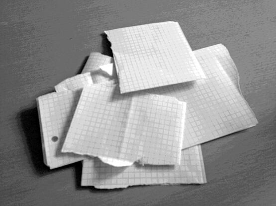 Kertas Kertas Kecil