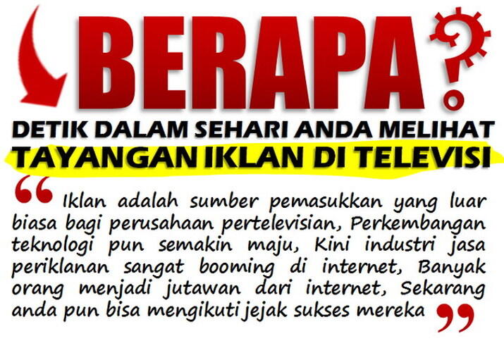 Rahasia Hasilkan Dollar Di Saham Advertising Via Internet