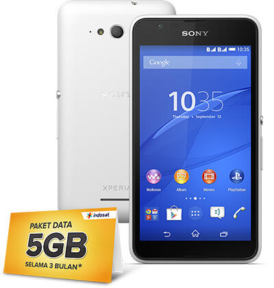 &#91;REVIEW&#93; Sony XPERIA E4g: Performa Responsif dan Internet Super Cepat 4G LTE