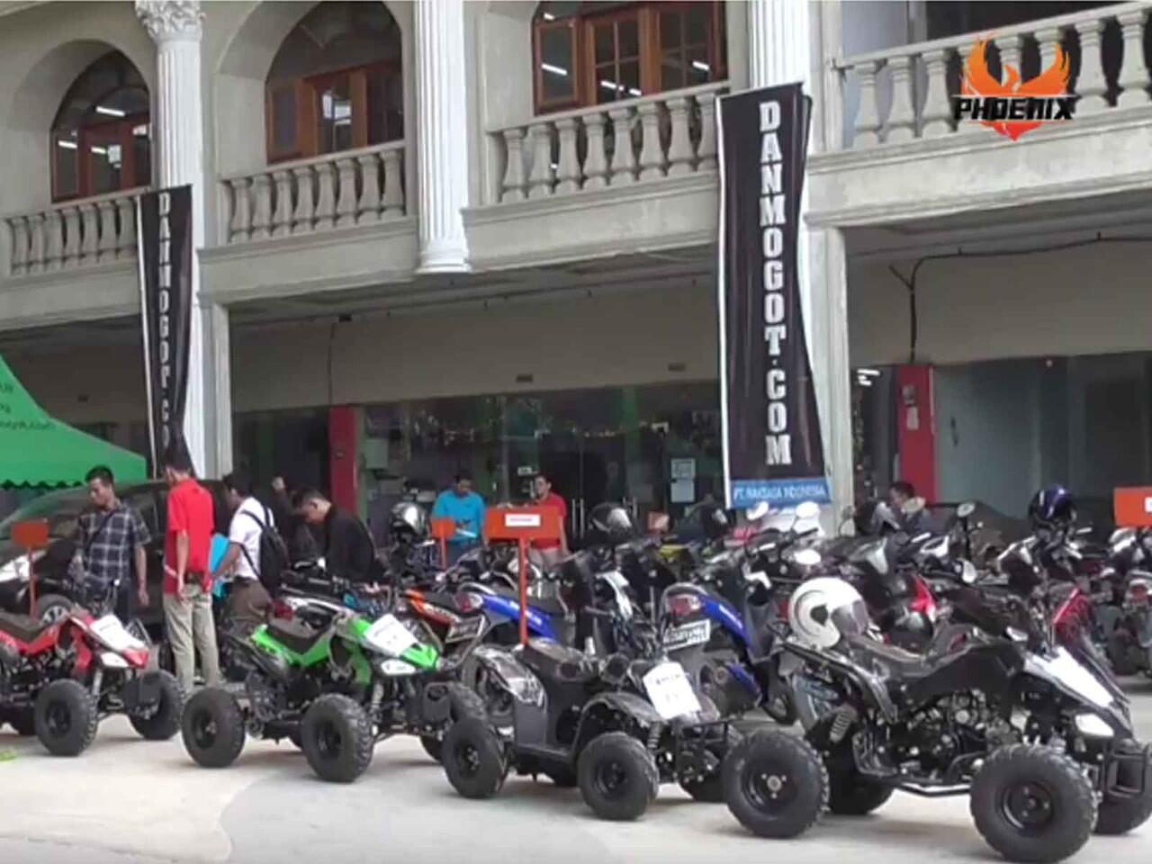 Wow, Medan Dibanjiri Konvoi ATV Monster gan