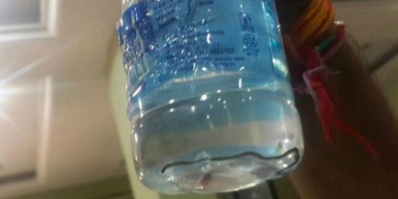 Ular ditemukan Dalam Botol Air Kemasan di India