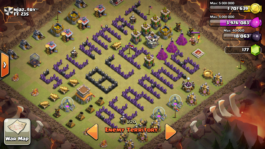 Pernah Maen COC gan? Ternyata Ada 9 Keunikan di Game Clash of Clans Lho! 