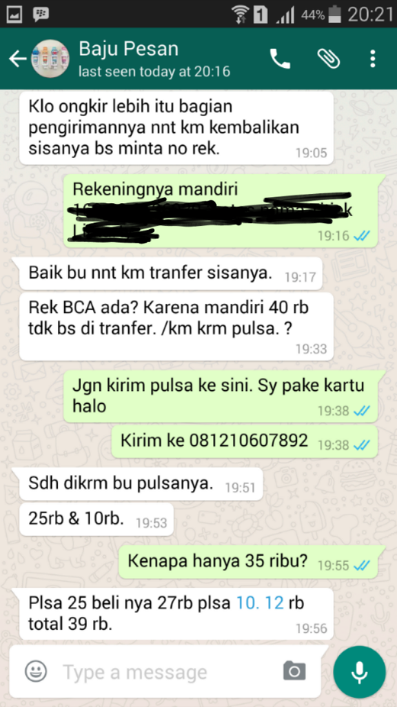 hati hati membeli dari bajumurahlaris.com