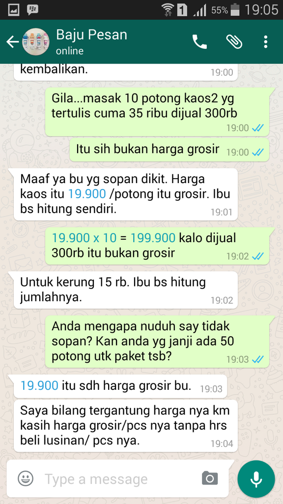 hati hati membeli dari bajumurahlaris.com