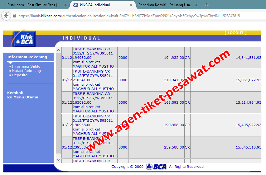 RAIH KOMISI BERLIPAT DARI USAHA BISNIS TIKET PESAWAT ONLINE