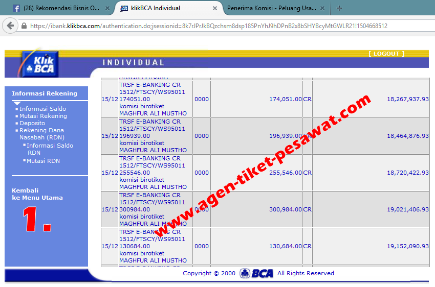 RAIH KOMISI BERLIPAT DARI USAHA BISNIS TIKET PESAWAT ONLINE