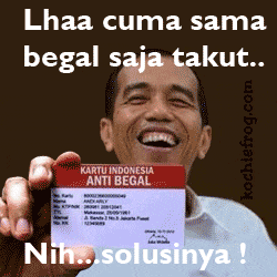 (presiden dagelan) Sering Salah, Jokowi Bisa Dijadikan Lucu-lucuan