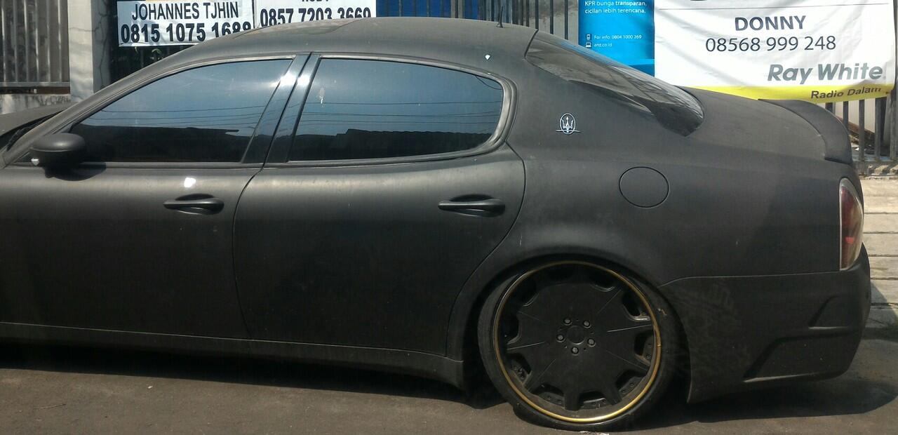 Mobil Maserati Milyaran dibuang