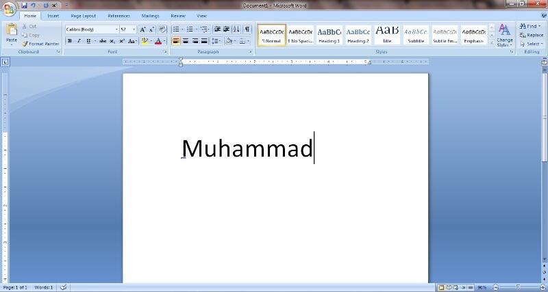 Udah pernah nyoba kode rahasia ini di Microsoft Word gan?
