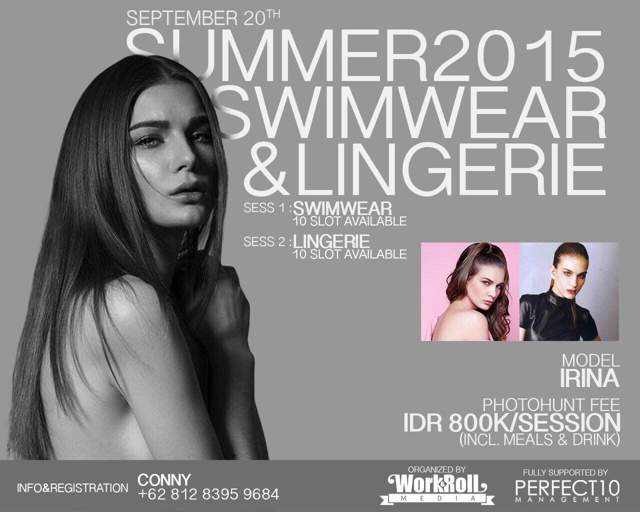 INTERNATIONAL MODEL PHOTO HUNTING BY WORK &amp; ROLL