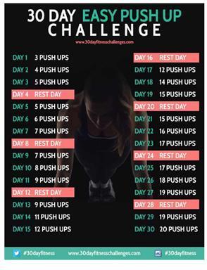 30 Days Fitness Challenges? Challenges Accepted! :D