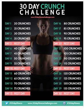 30 Days Fitness Challenges? Challenges Accepted! :D