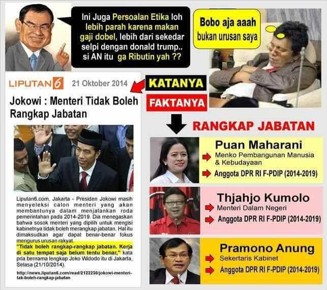(Gaduh Lagi) Tjahjo: Menteri yang Rangkap Jabatan, Menteri yang tak Waras