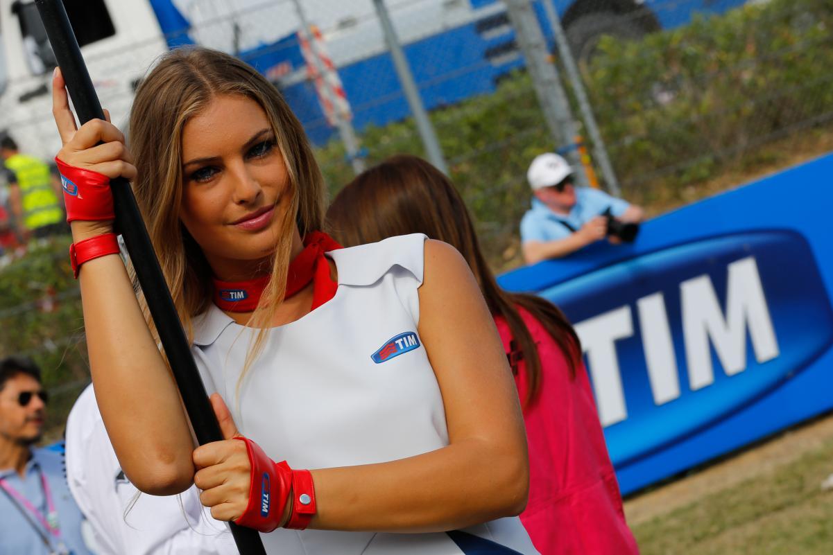 Paddock Girl Moto GP 2015 GP San Marino Italy