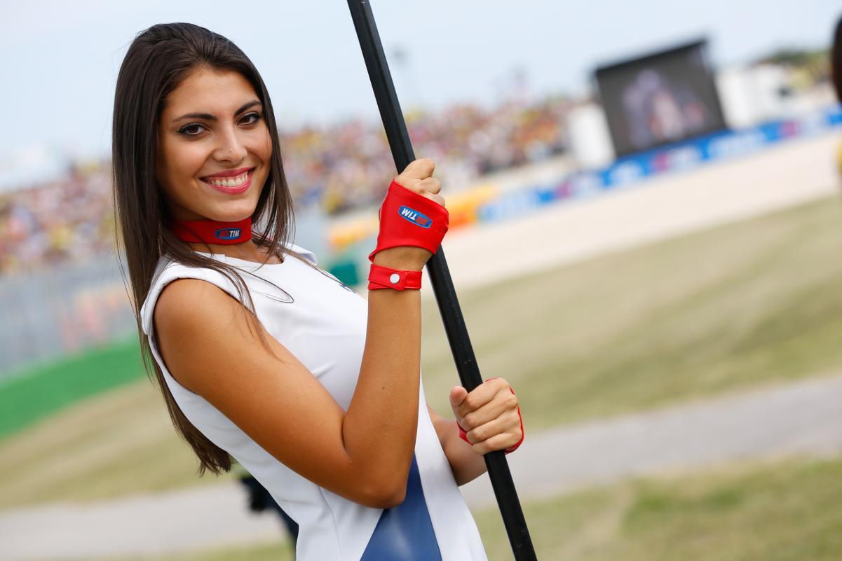 Paddock Girl Moto GP 2015 GP San Marino Italy