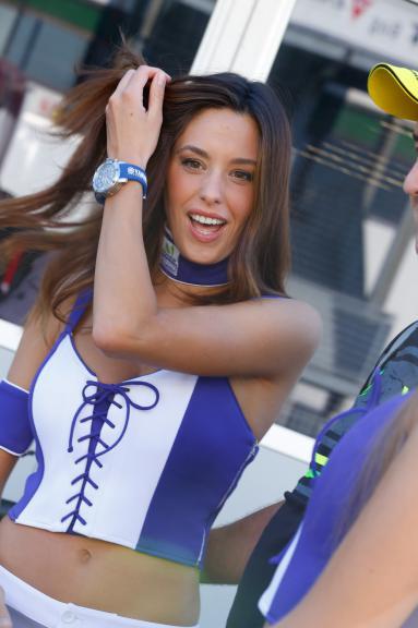 Paddock Girl Moto GP 2015 GP San Marino Italy