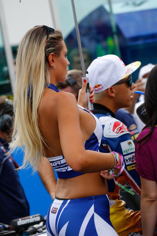 Paddock Girl Moto GP 2015 GP San Marino Italy