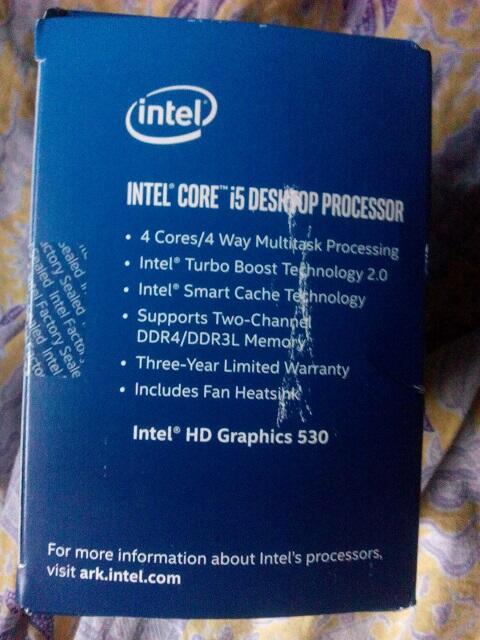 Review Intel Skylake i5 6500 3.2~3.6 Ghz Socket 1151 + Inno3D GTX 950 2GB GDDR5 OC