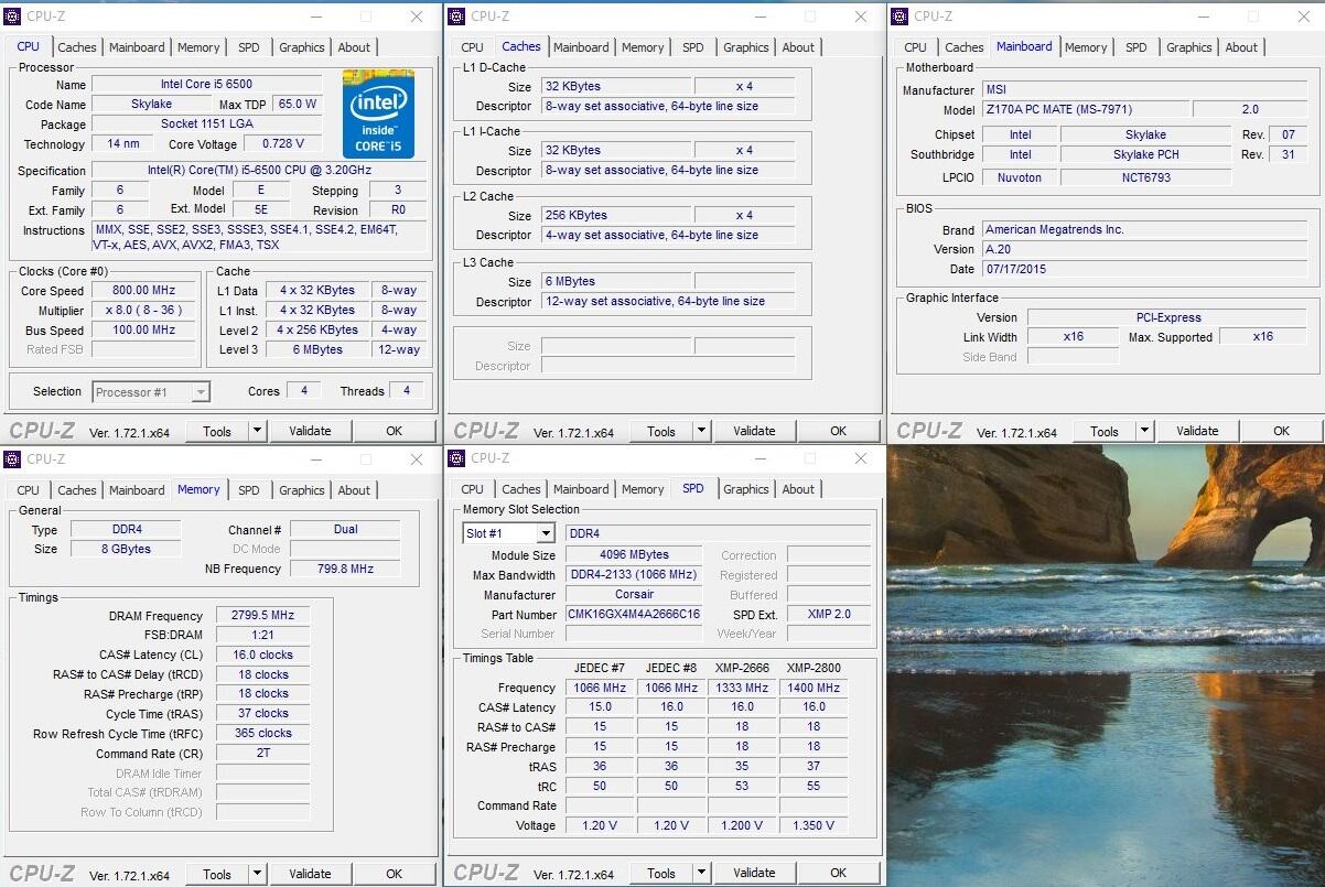 Review Intel Skylake i5 6500 3.2~3.6 Ghz Socket 1151 + Inno3D GTX 950 2GB GDDR5 OC