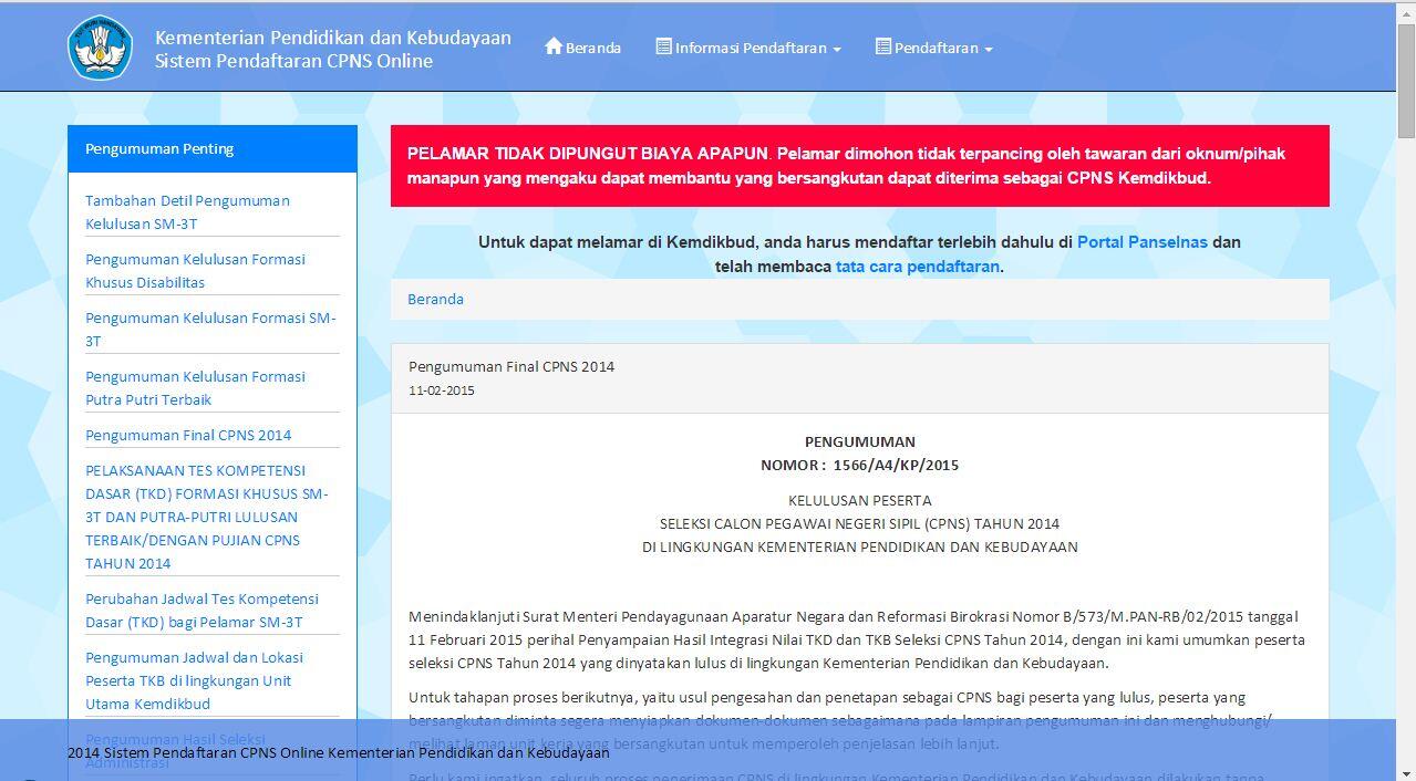 #SaveCPNS #Kemdikbud2014