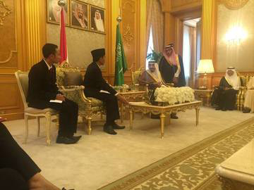 Foto-foto Hebat Kunjungan Jokowi ke Arab Saudi