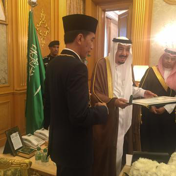 Foto-foto Hebat Kunjungan Jokowi ke Arab Saudi