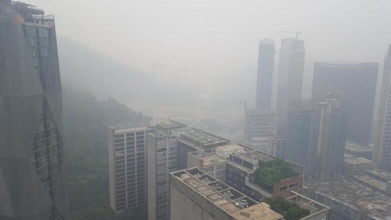 Begini Saat Malaysia Berselimut Asap Kiriman Indonesia