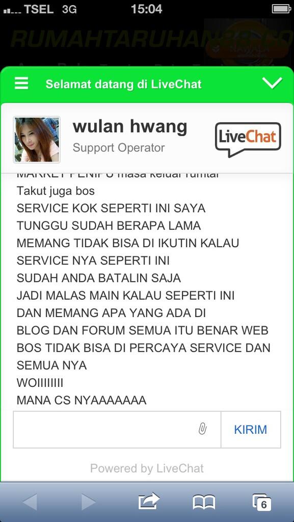 RUMTAR88 MEMANG WEB PENIPU DAN SERVICE TIDAK SESUAI YANG TERTULIS...
