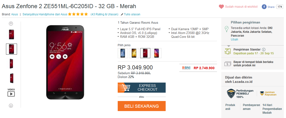 asus zenfone 2 software