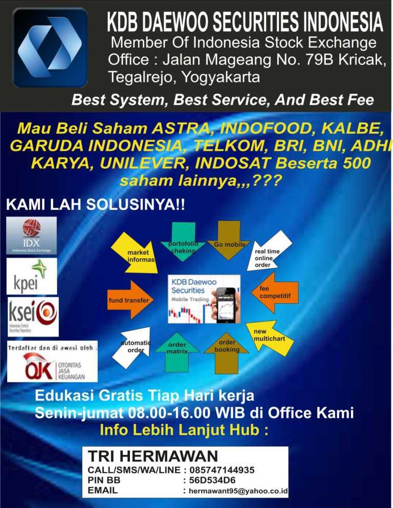 MTS MOBILE KDB DAEWOO SECURITIES INDONESIA