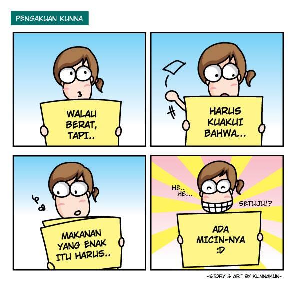 Kunna Ngayal Yuk! &lt;&lt; KOMIK STRIP BARU EKE&gt;&gt;