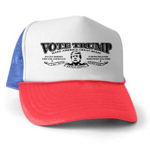 Seperti Inikah Wujud Topi yang Diterima Pimpinan DPR dari Donald Trump?