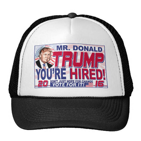 Seperti Inikah Wujud Topi yang Diterima Pimpinan DPR dari Donald Trump?