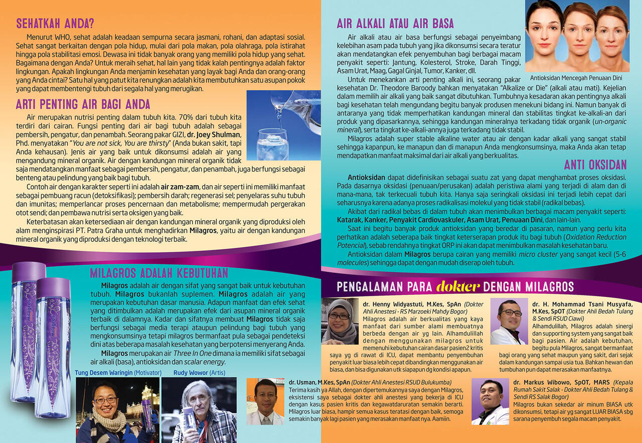 Air Ajaib MILAGROS (BANDUNG)