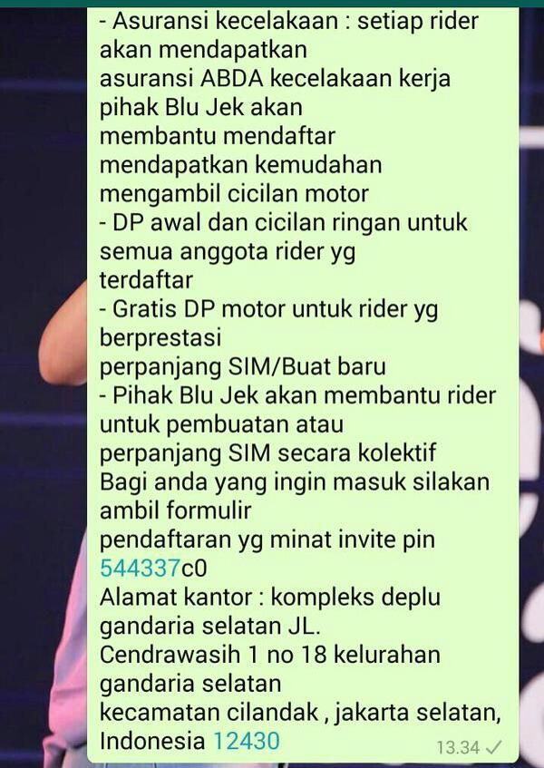 &#91; HELP &#93; Cara menjadi Gojek - Driver :)