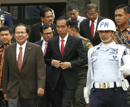 Presiden Joko Widodo Tiba diTanah Air