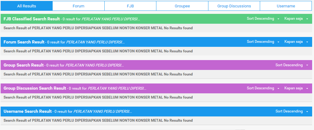 PERLATAN YANG PERLU DIPERSIAPKAN SEBELUM NONTON KONSER METAL