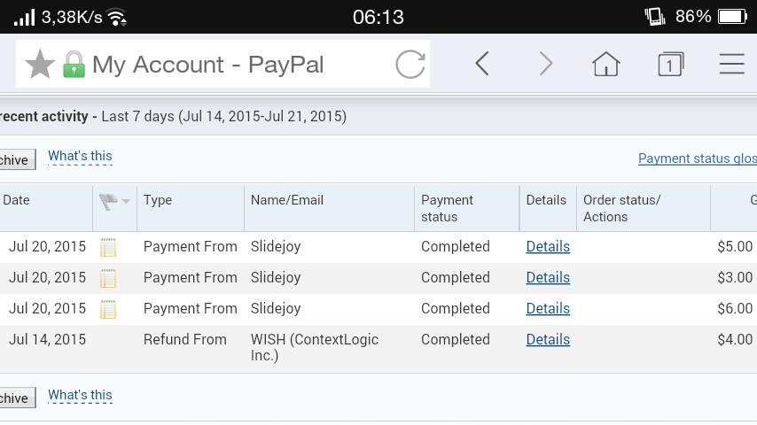Dapat $$ dari App Android (SlideJoy)