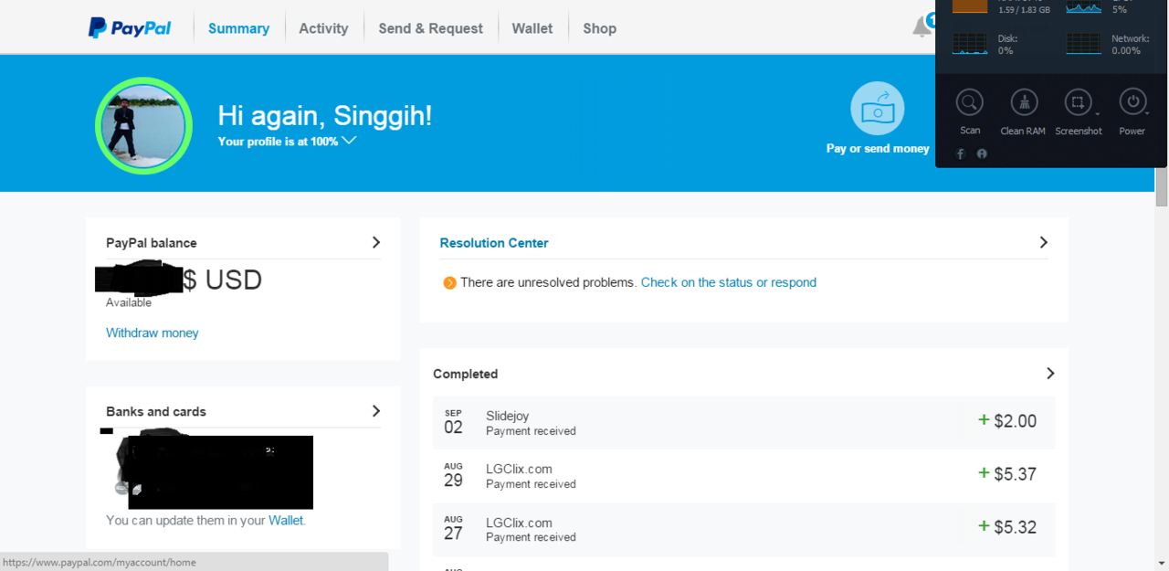 Dapat $$ dari App Android (SlideJoy)