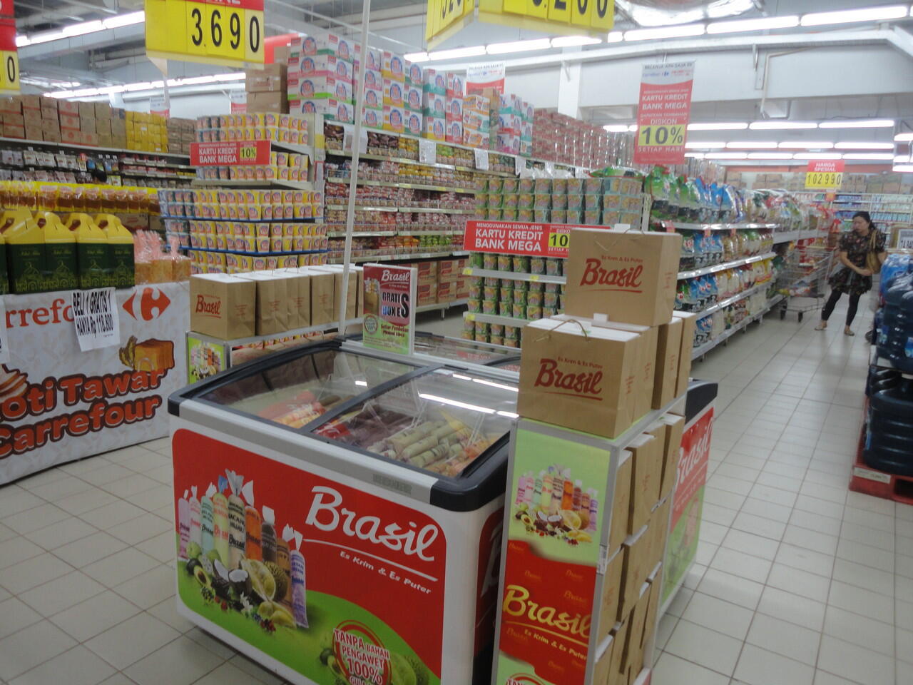 DIBUTUHKAN SEGERA!! SALES/ SPG TOKO – SUPERMARKET (COUNTER ES KRIM & ES PUTER BRASIL)