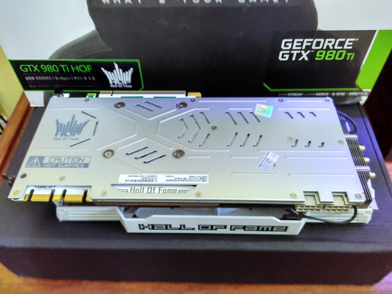 &#91;VGA&#93; Review GTX 980 Ti GALAX HOF : What's your game? 