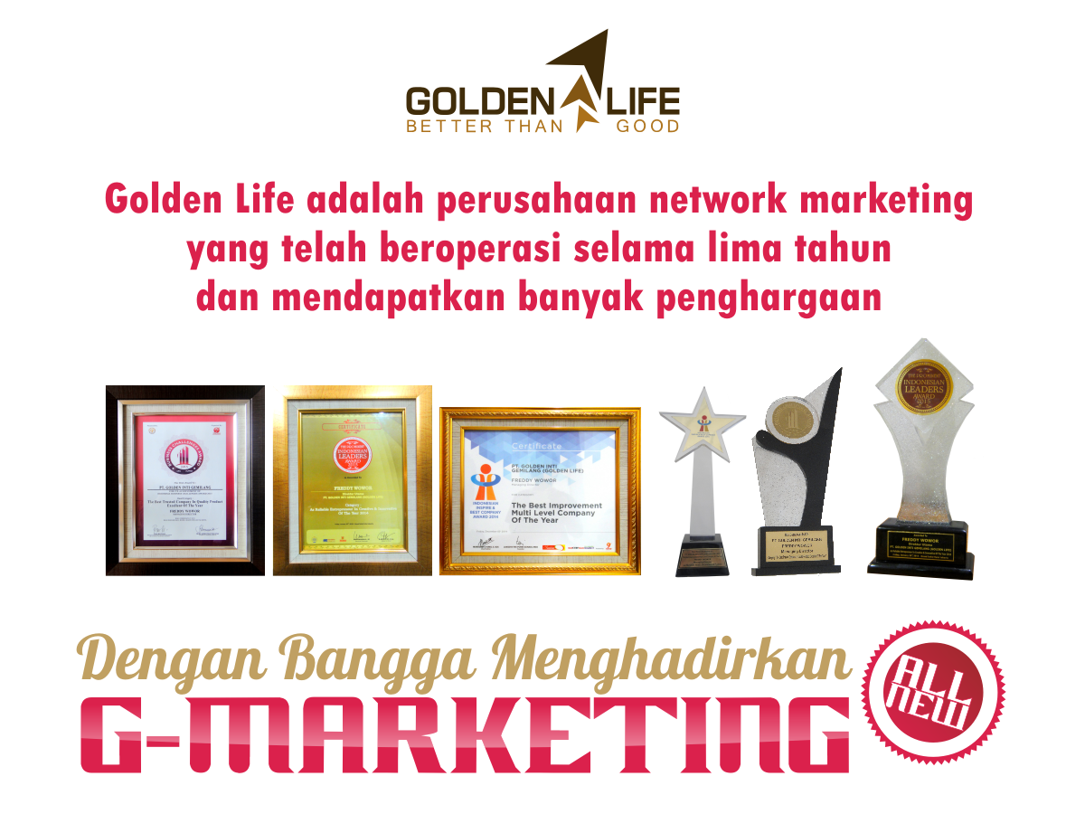 MARKETING PLAN GMARKETING GOLDEN LIFE
