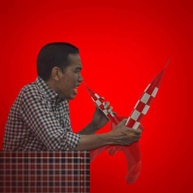 kemarahan Jokowi thd Media