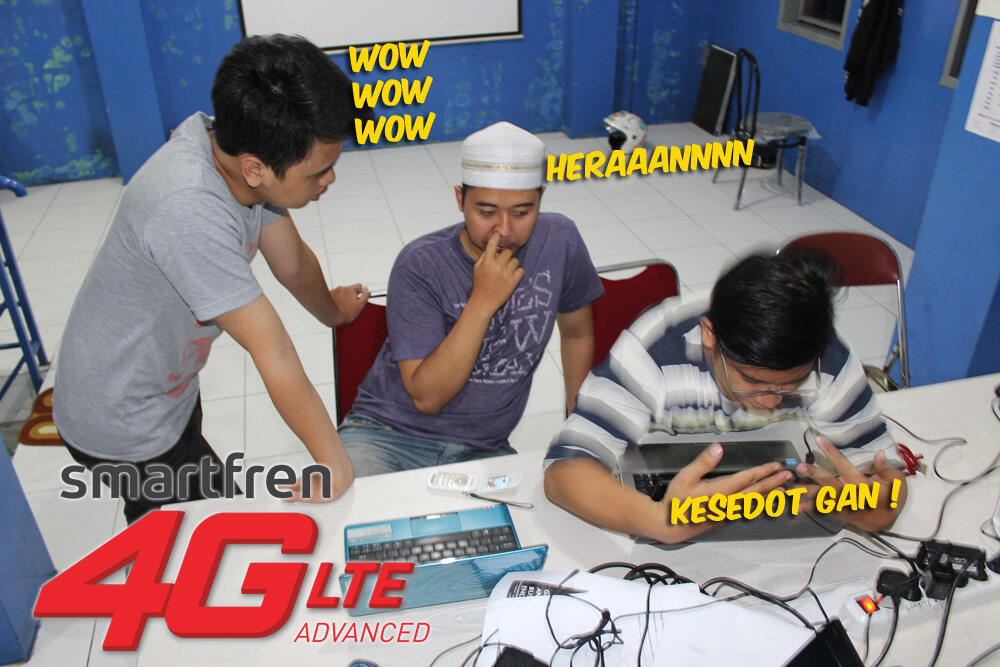  &#91;KASQUIZ GASPOL&#93; Antara jaringan Smartfren 4G LTE Advanced dengan jaringan lainnya