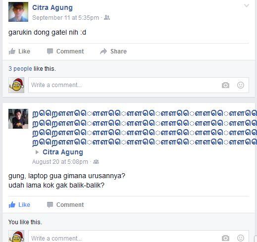 Laptop Melayang di BKK Bunda Agung Jakarta 