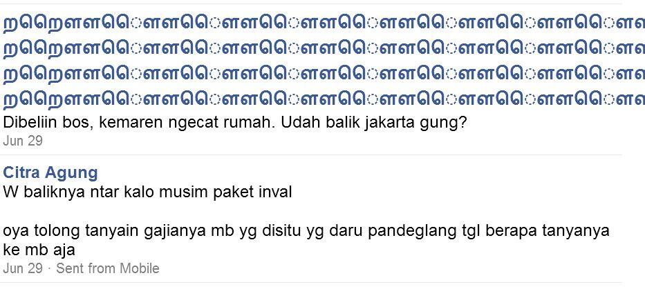 Laptop Melayang di BKK Bunda Agung Jakarta 